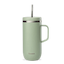 Tasse Isotherme Inox Anse Vert Tilleul