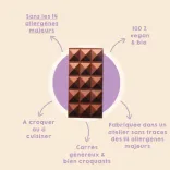 Tablette de Chocolat sans lactose 1