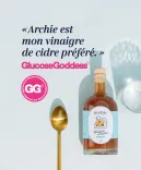 Vinaigre Cidre Non-Pasteurisé Glucose Goddess 3