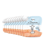 Gourde Saumon dès 4 mois 0