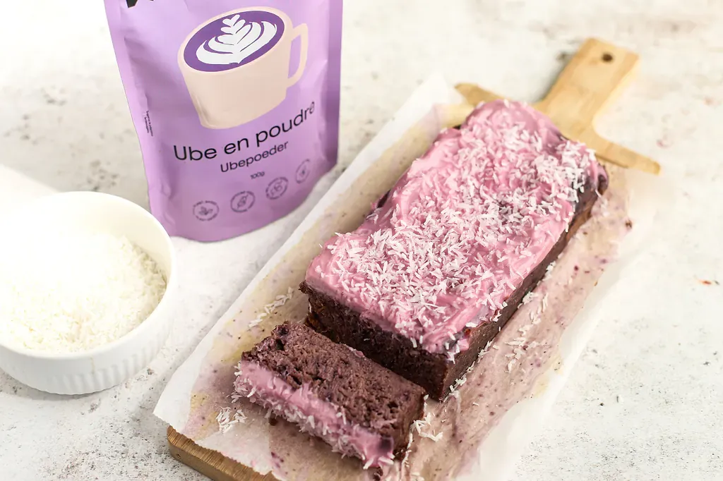 Gâteau moelleux à l’ube