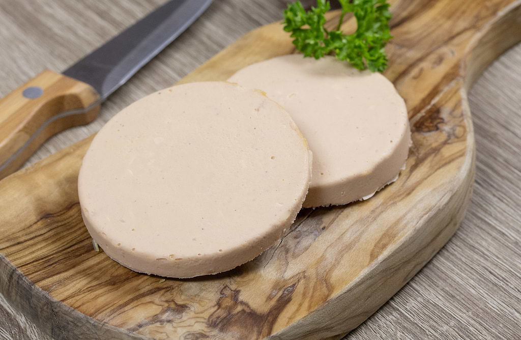 Faux gras aux pois chiches