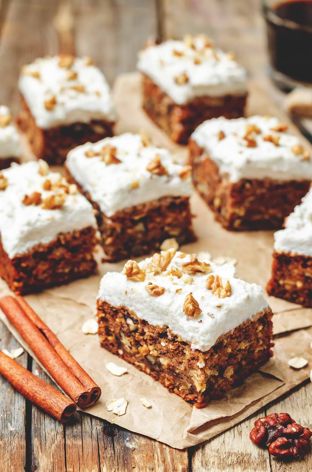 Camu Camu gâteau à la "carrot cake"