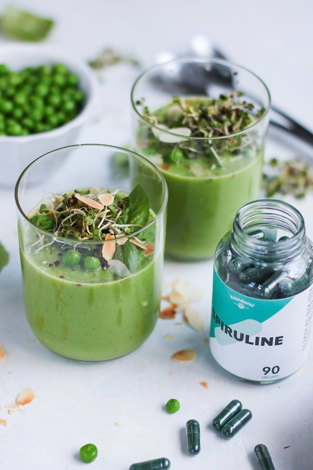 Gazpacho van groene groenten