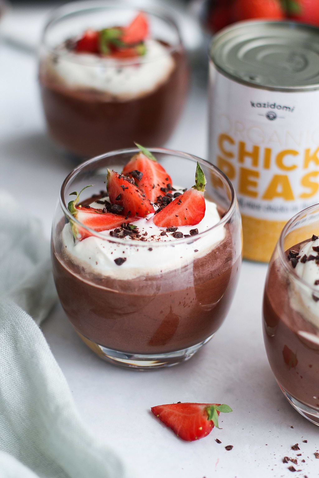 Mousse au chocolat vegan à l'aquafaba (IG bas)
