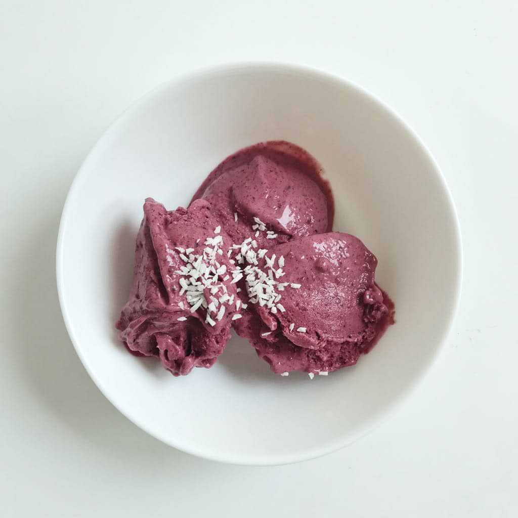 Vegan fruitijsje