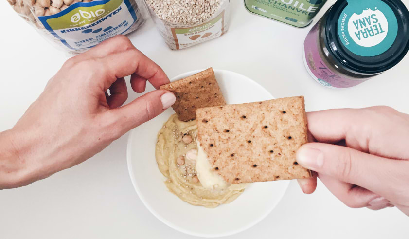 Sesam hummus