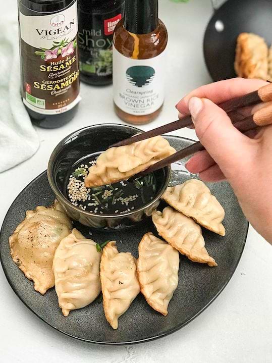 Vegan gyozas