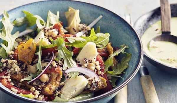 Salade végétarienne estivale