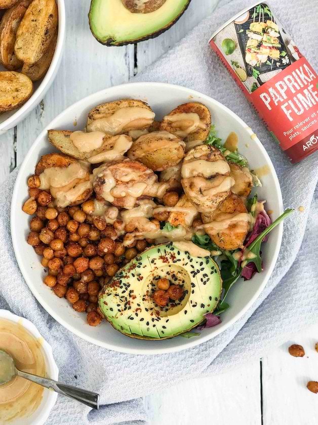 Buddha Bowl à l'indienne