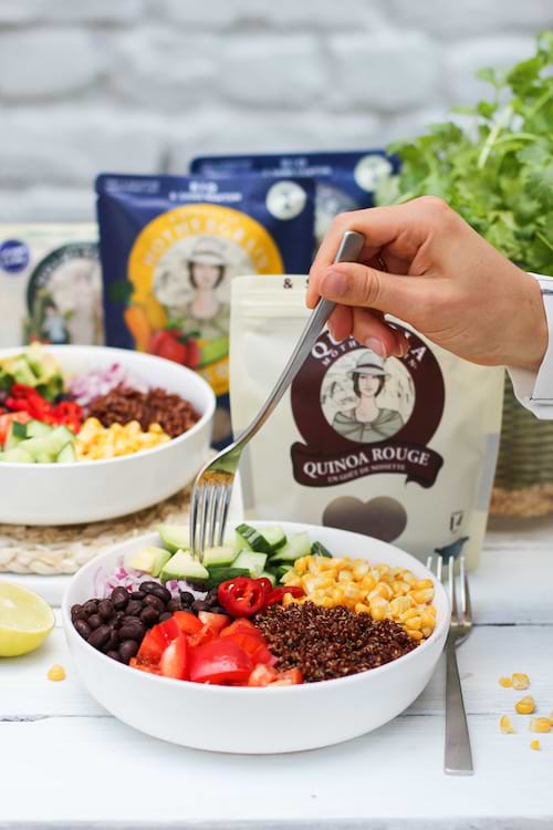 Salade de quinoa estivale