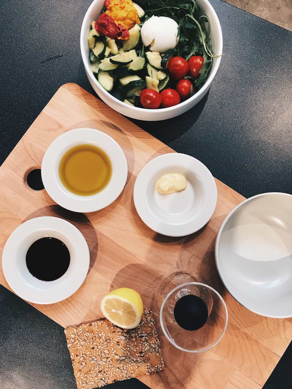 Vinaigrette riche en omégas 3