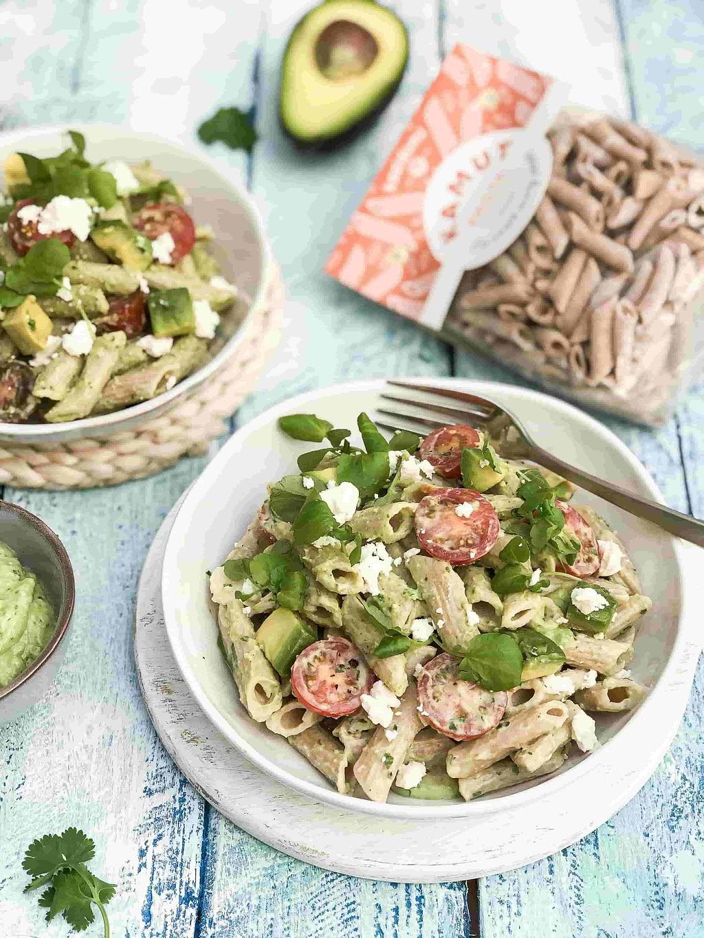 Salade du sportif à l'avocat 