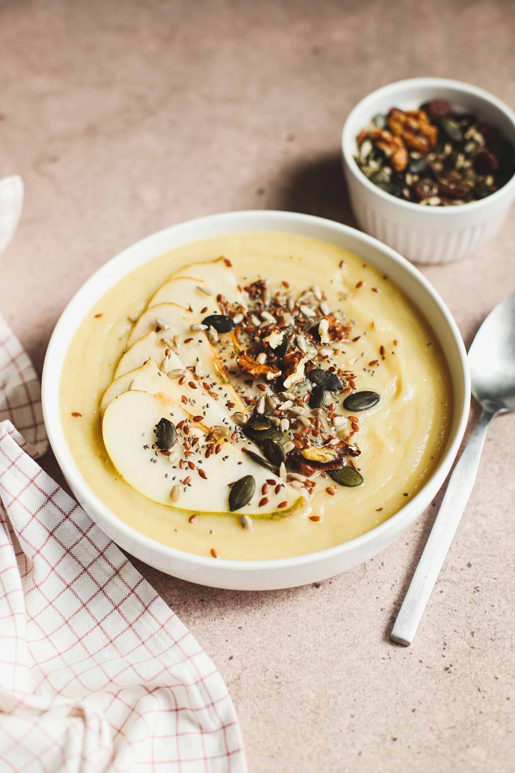 Velouté de panais et poire 