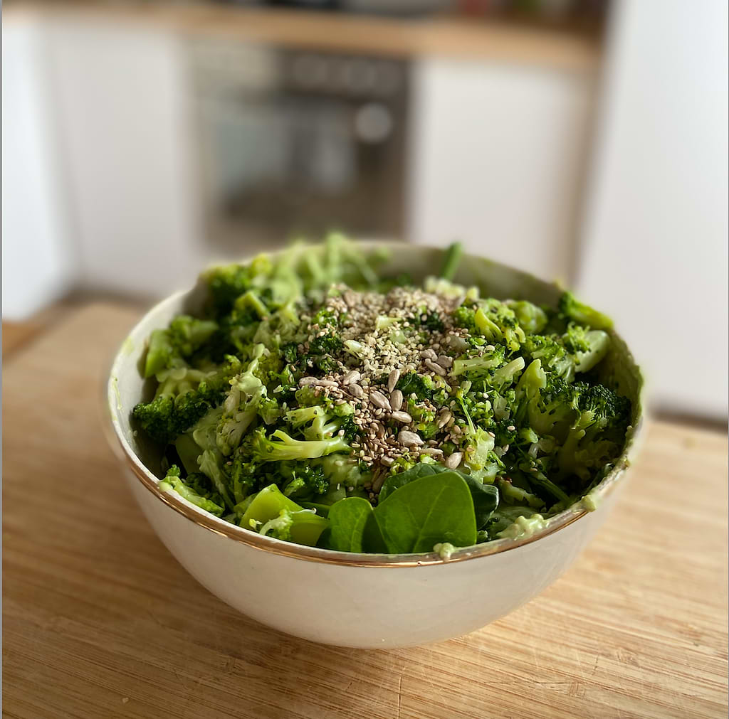 Notre version de la "Green Goddess Salad"