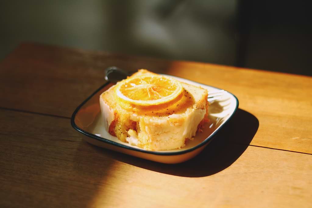 Citroencake met chiazaad