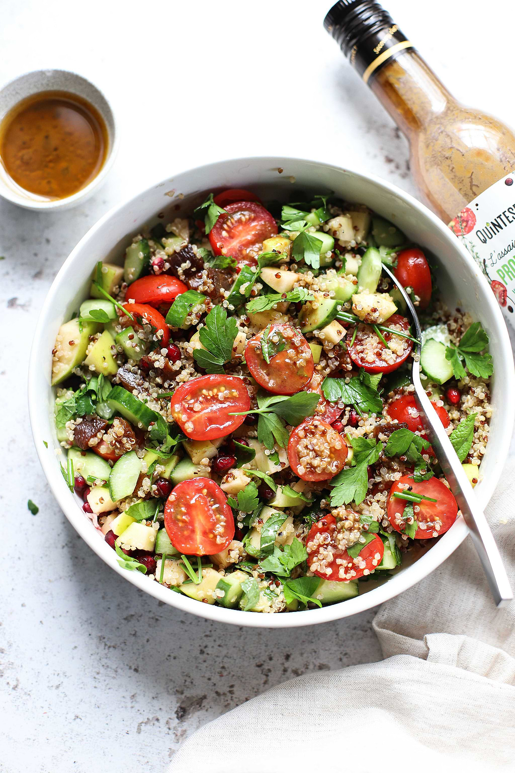 Quinoa en kruidensla