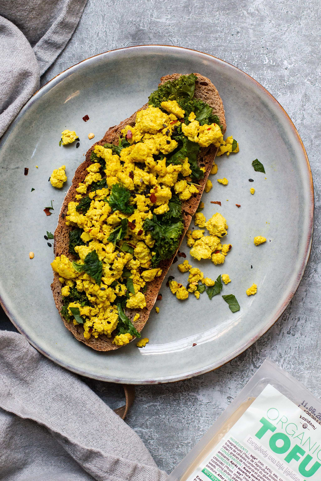 Tofu brouillé
