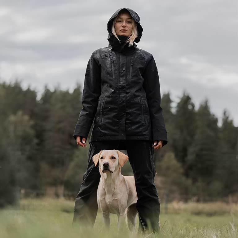 Rainy rainwear - rain pants and raincoat