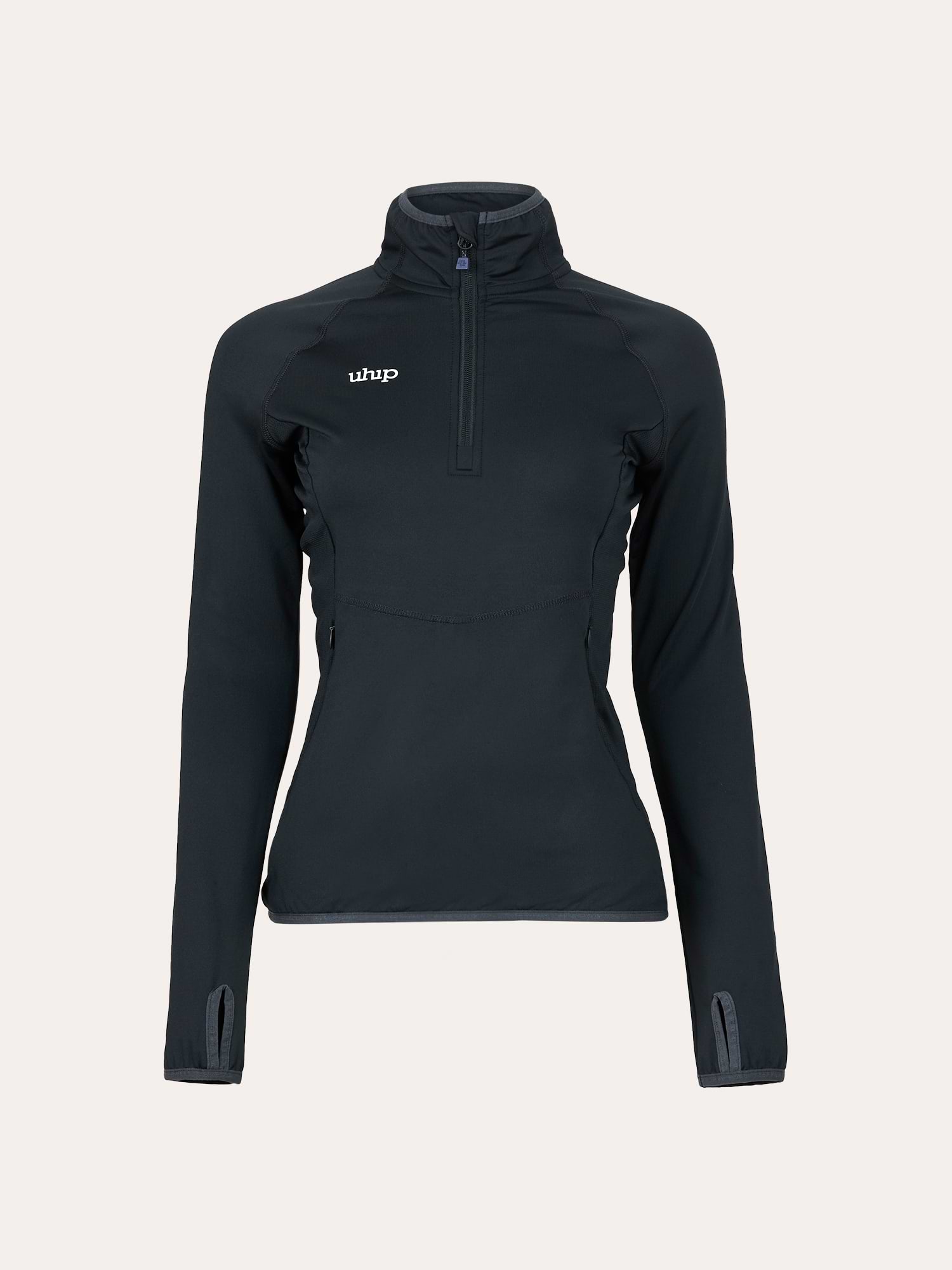 Ultimate Training Half Zip Jet Black
