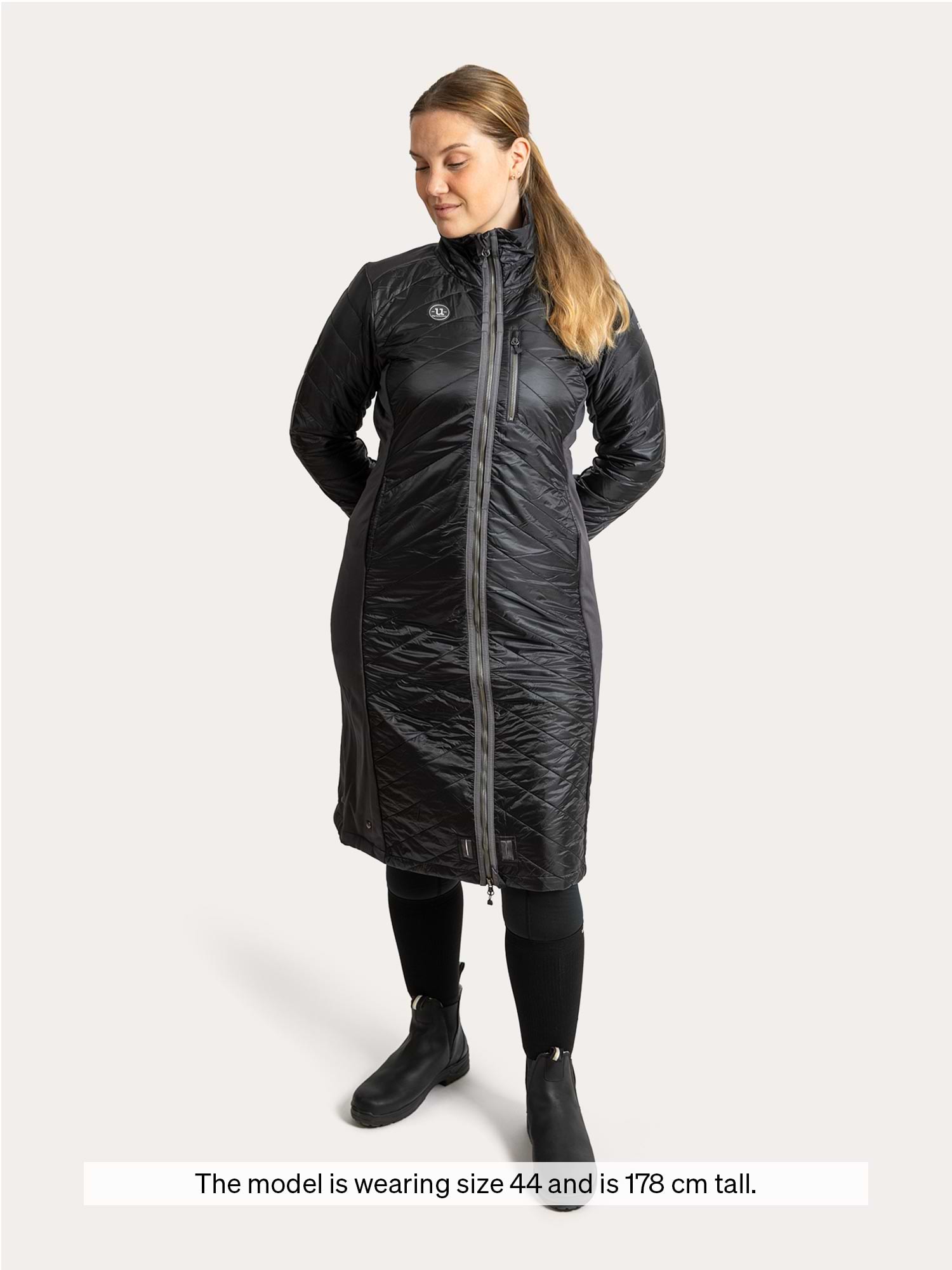 Wool Hybrid Liner Coat 2.0 Blue Graphite