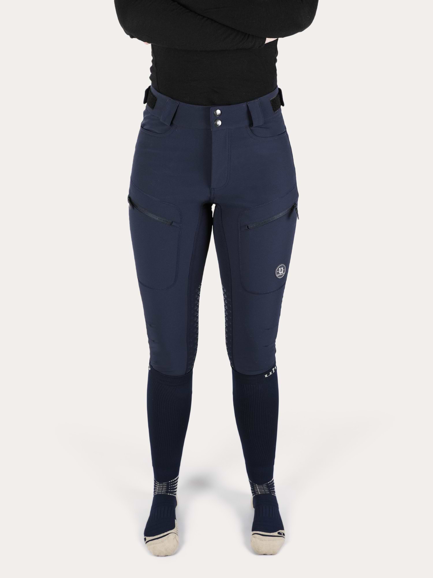 Woolblend Breeches 2.0 Half Grip Dark Navy