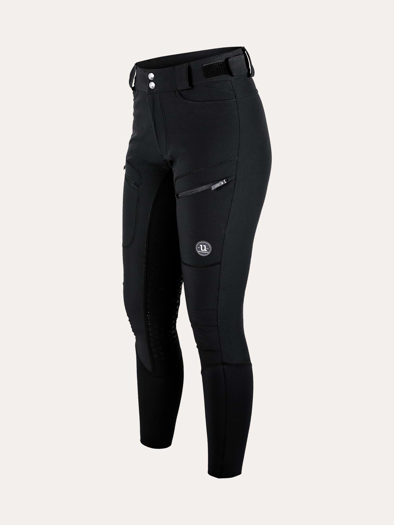 Woolblend Breeches 2.0 Half Grip Jet Black