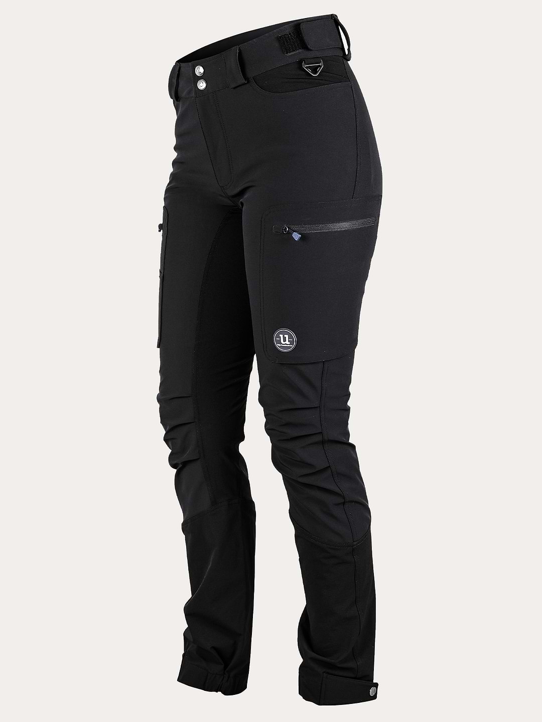 Woolblend Stella Pant 2.0 Short Jet Black