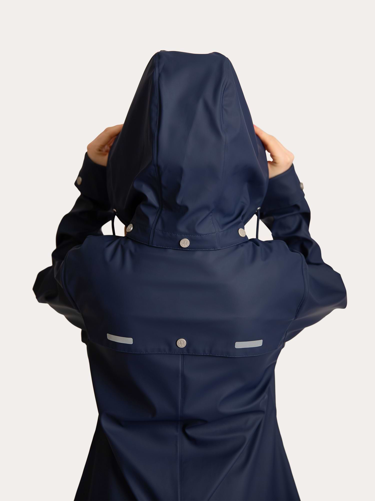 Winnie Mid Raincoat Navy