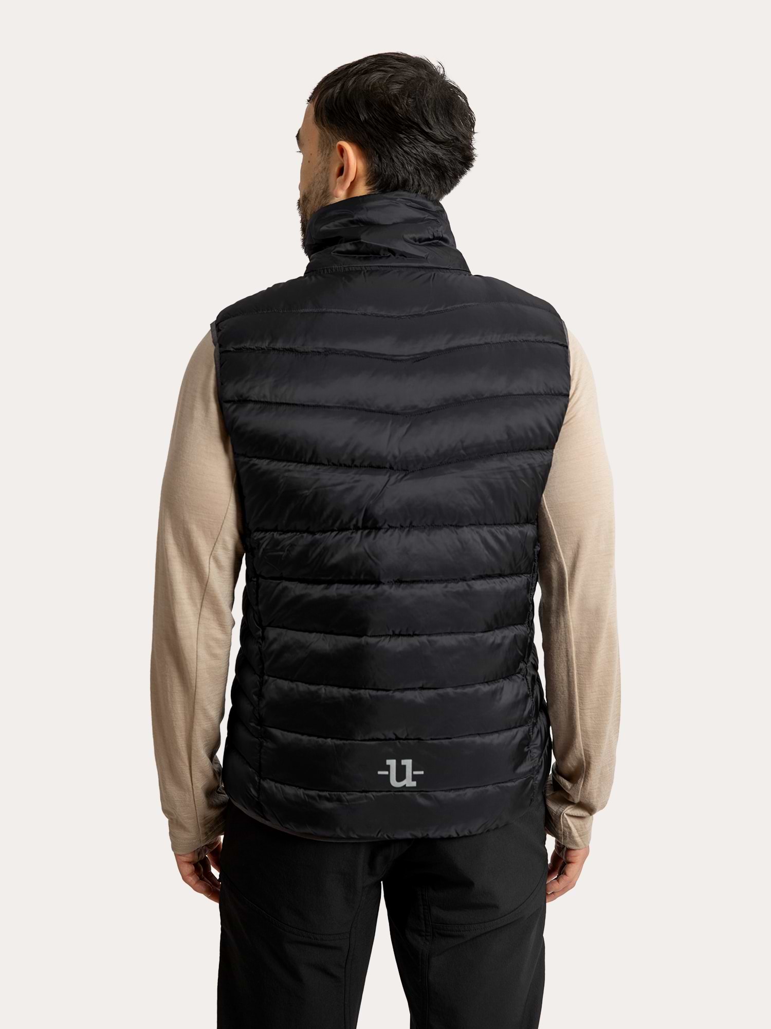 365 Men's Vest Jet Black