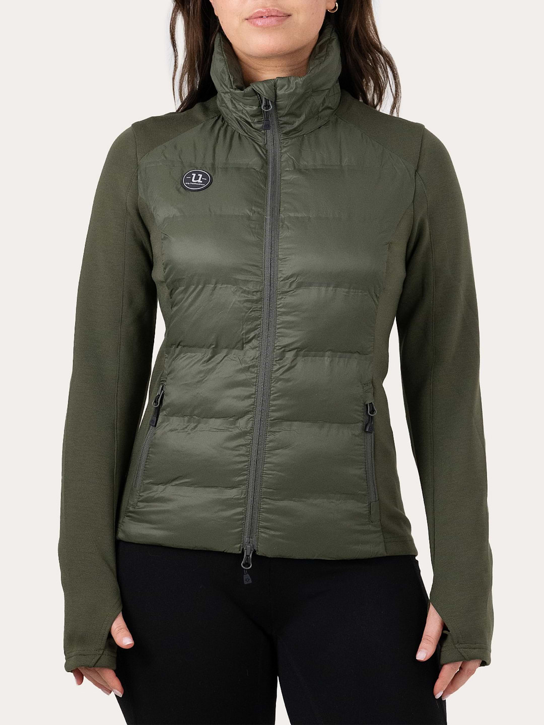 Everyday Hybrid Hoodie Deep Green