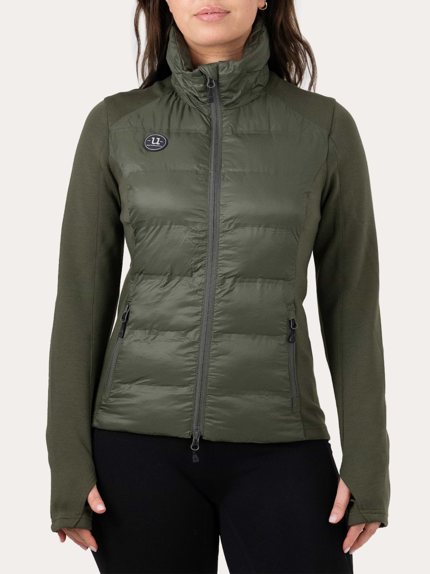 Everyday Hybrid Hoodie Deep Green