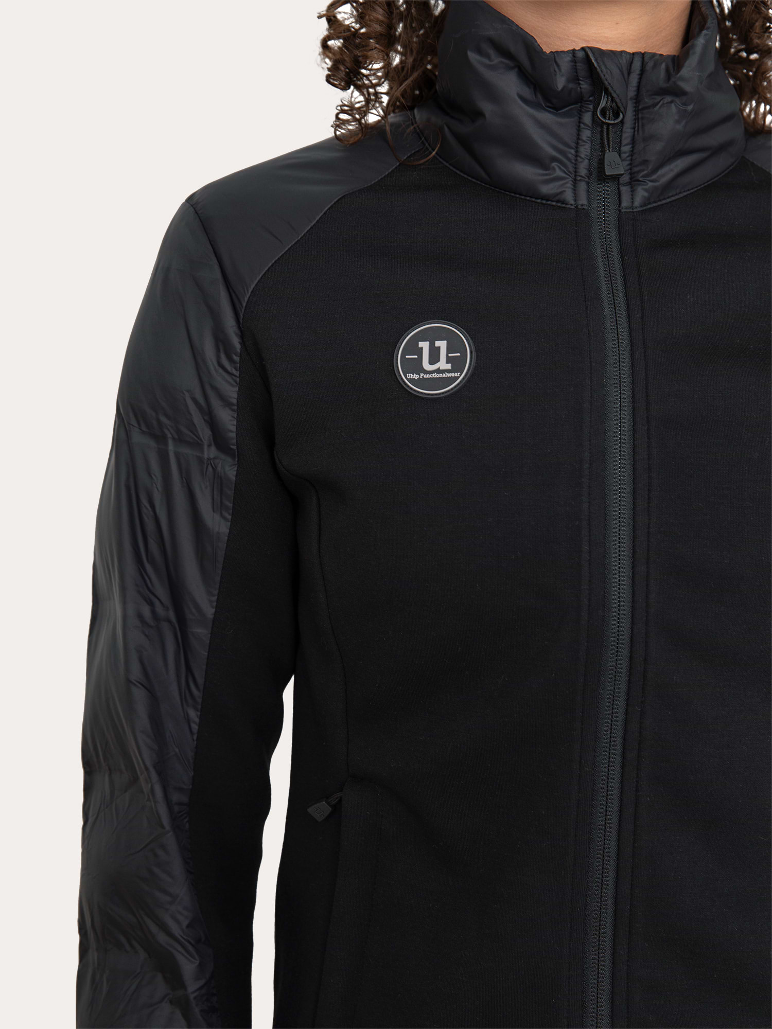 Everyday Reversed Hybrid Jacket Jet Black