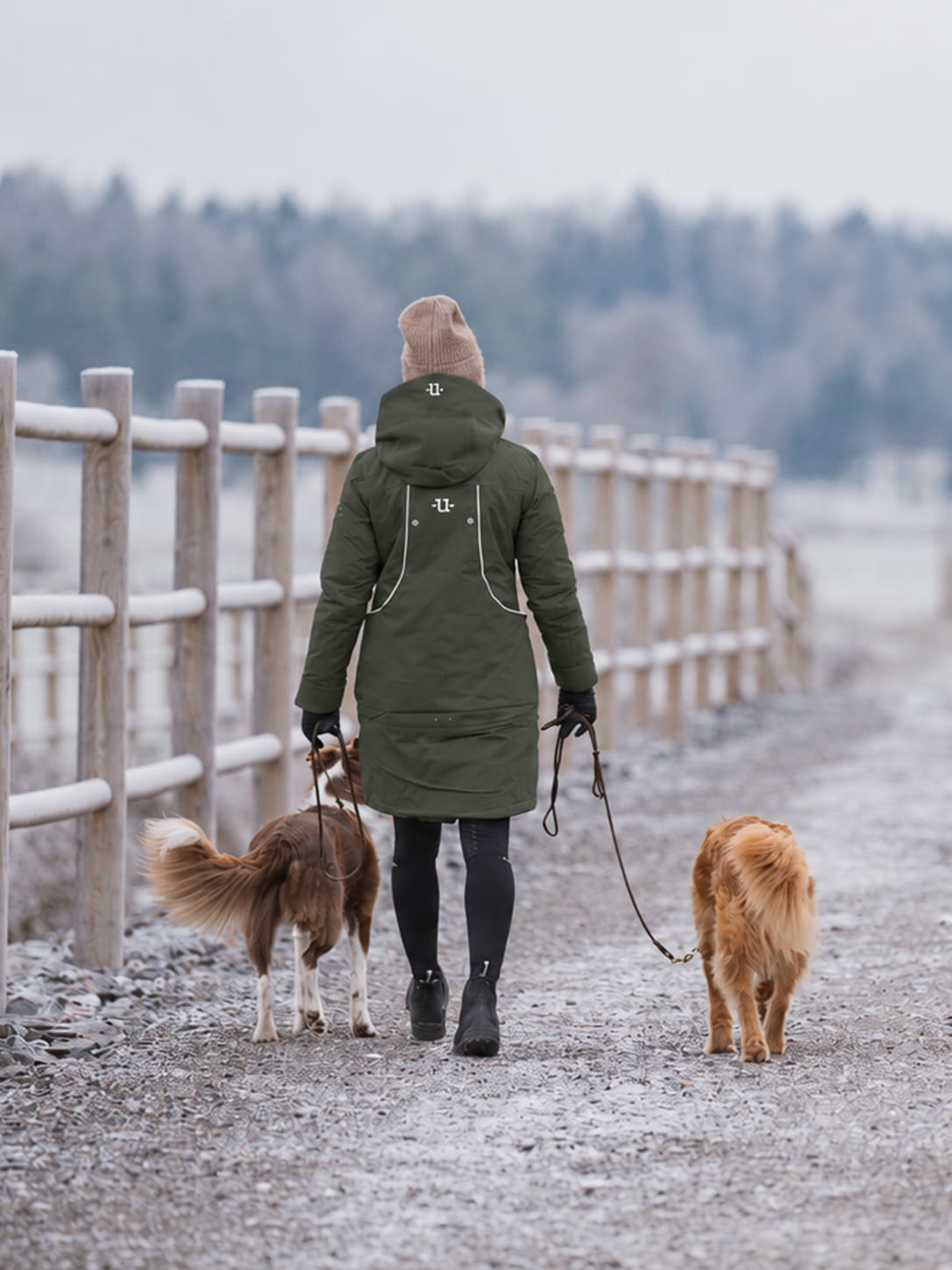 Regular Pro Winter Dog Trainer Long Jacket
