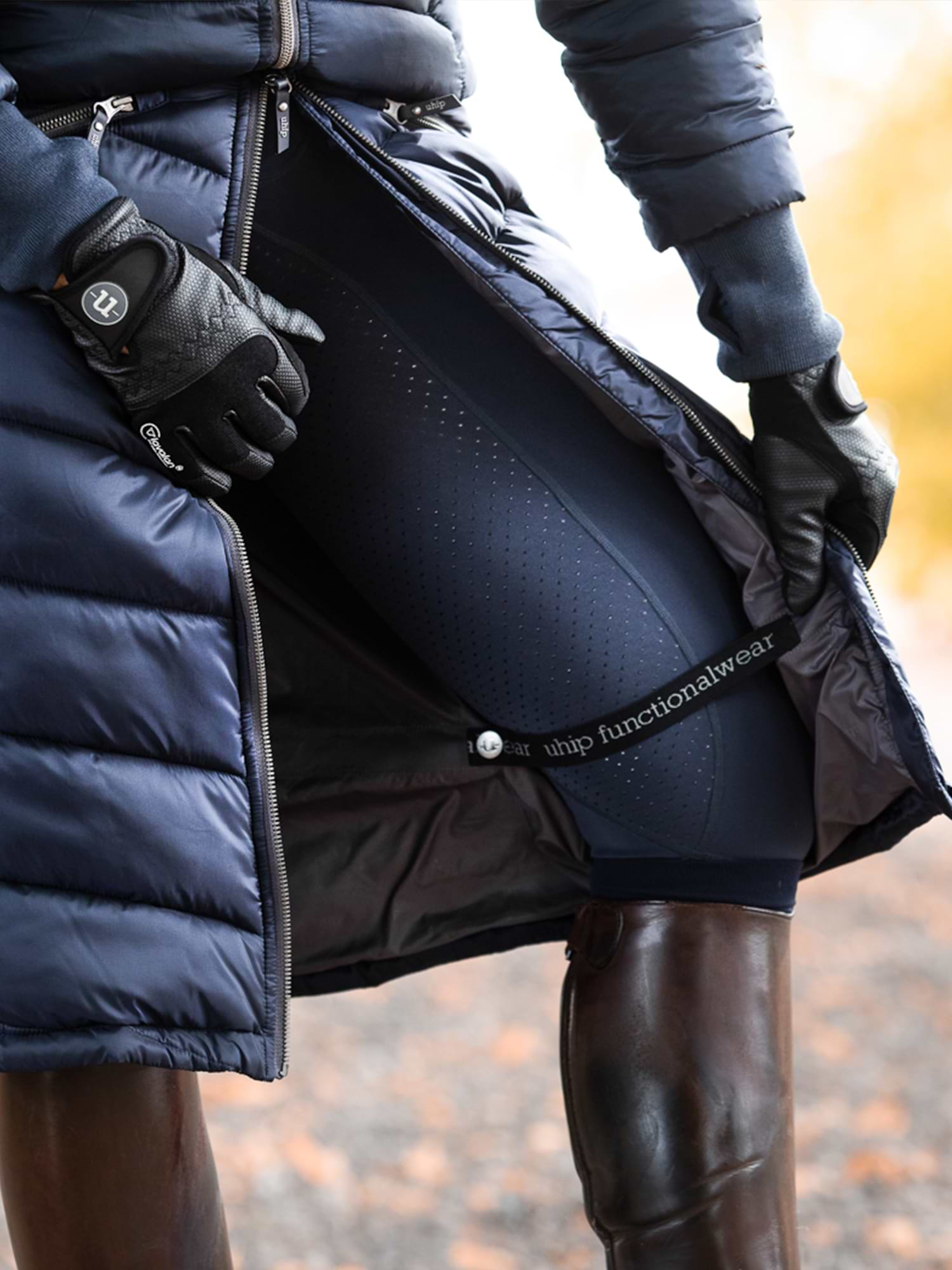 365 Thermal Skirt Navy