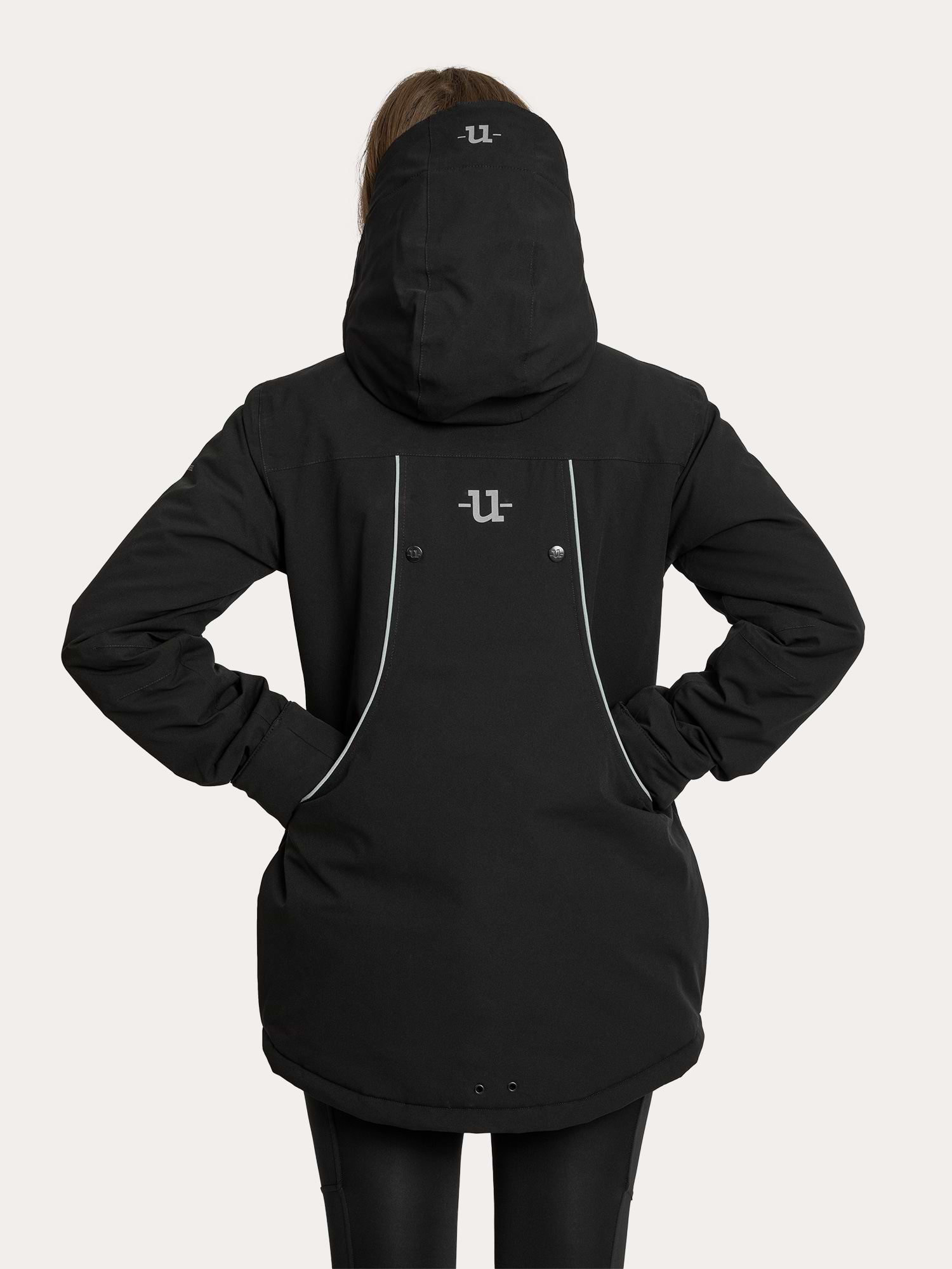 Regular Pro Winter Dog Trainer Jacket Jet Black