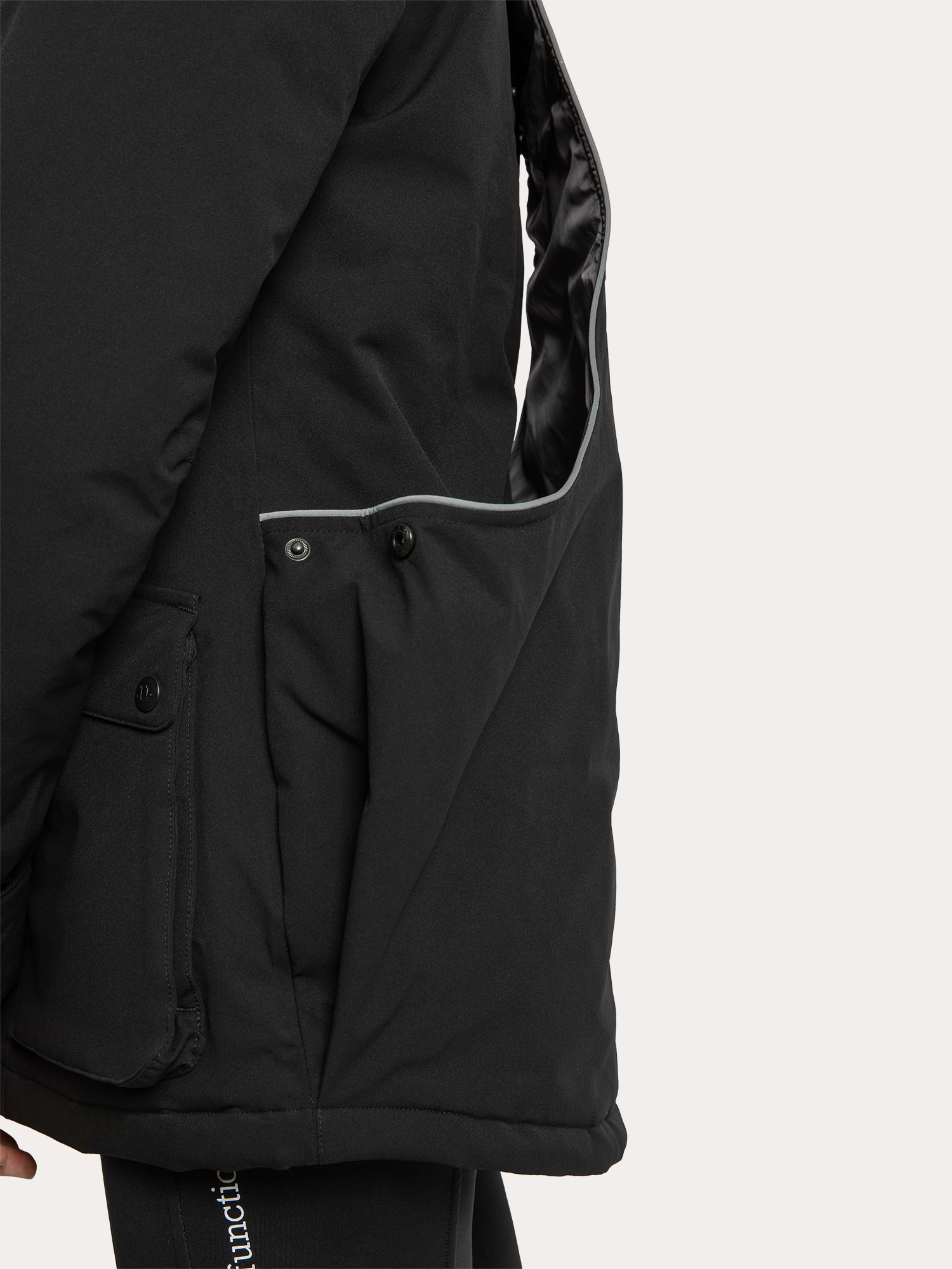 Regular Pro Winter Dog Trainer Jacket Jet Black