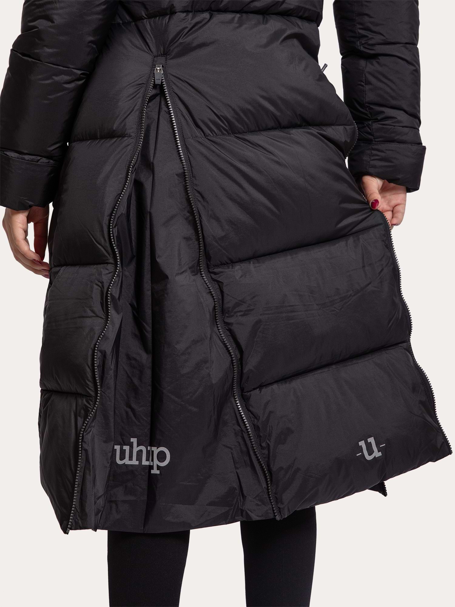 Arctic Puffer Coat Jet Black