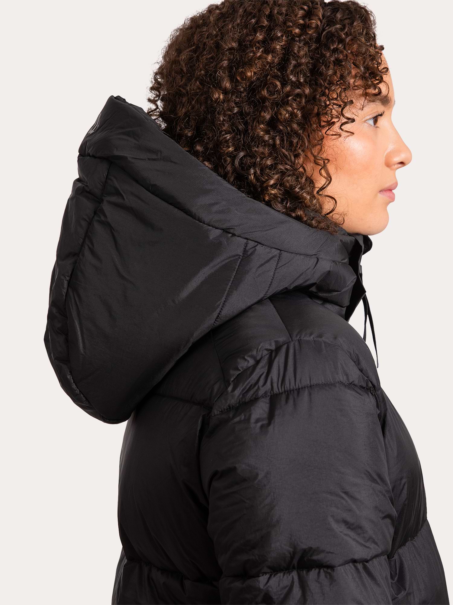 Arctic Puffer Coat Jet Black