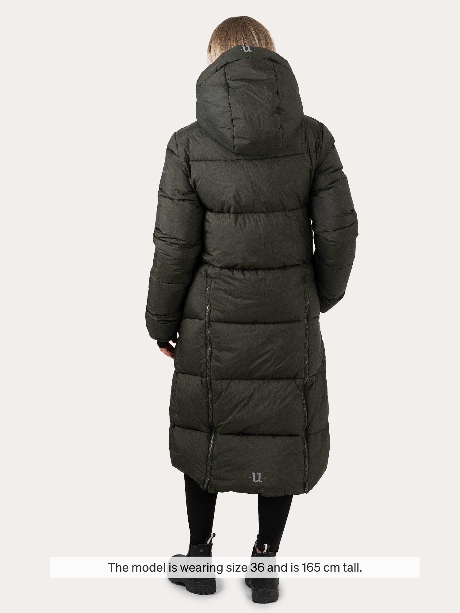 Arctic Puffer Coat Dark Green