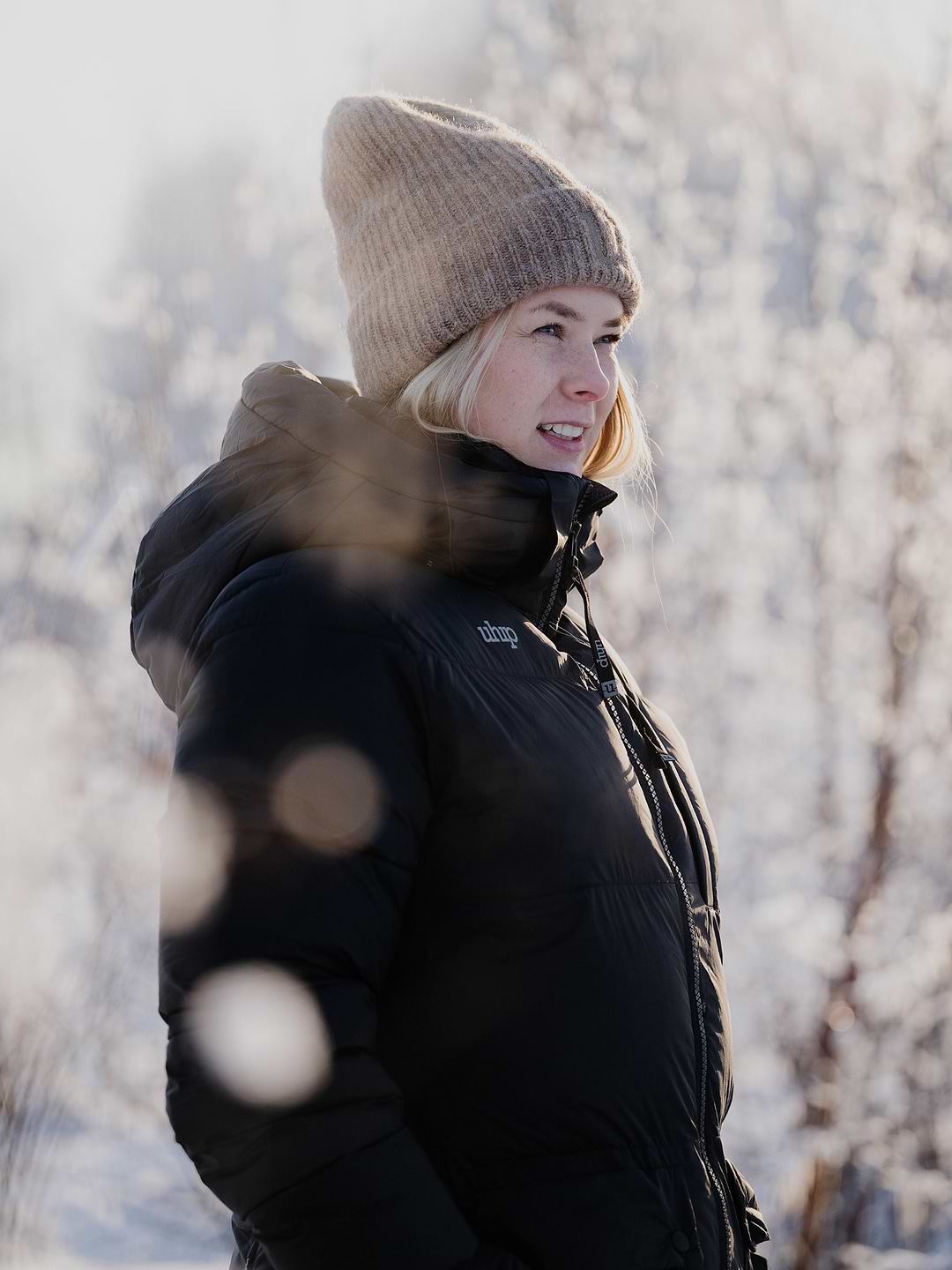 Arctic Puffer Coat Extended Jet Black - Uhip
