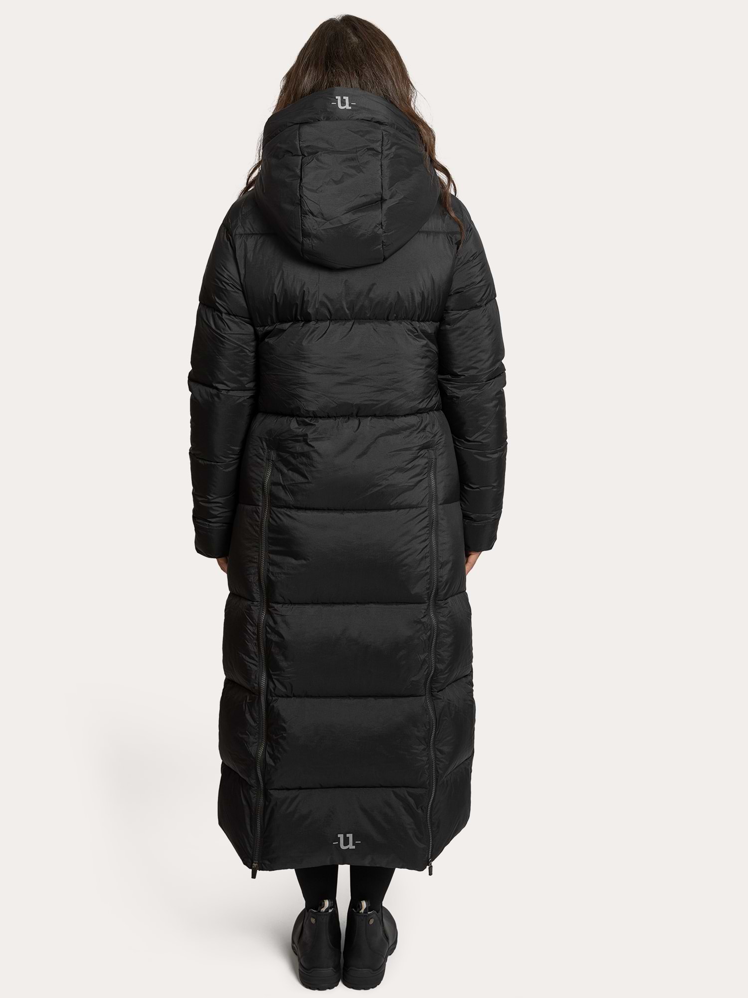 Extended Extended Placket Hood Coated Jacket. Placket Hood Coated 