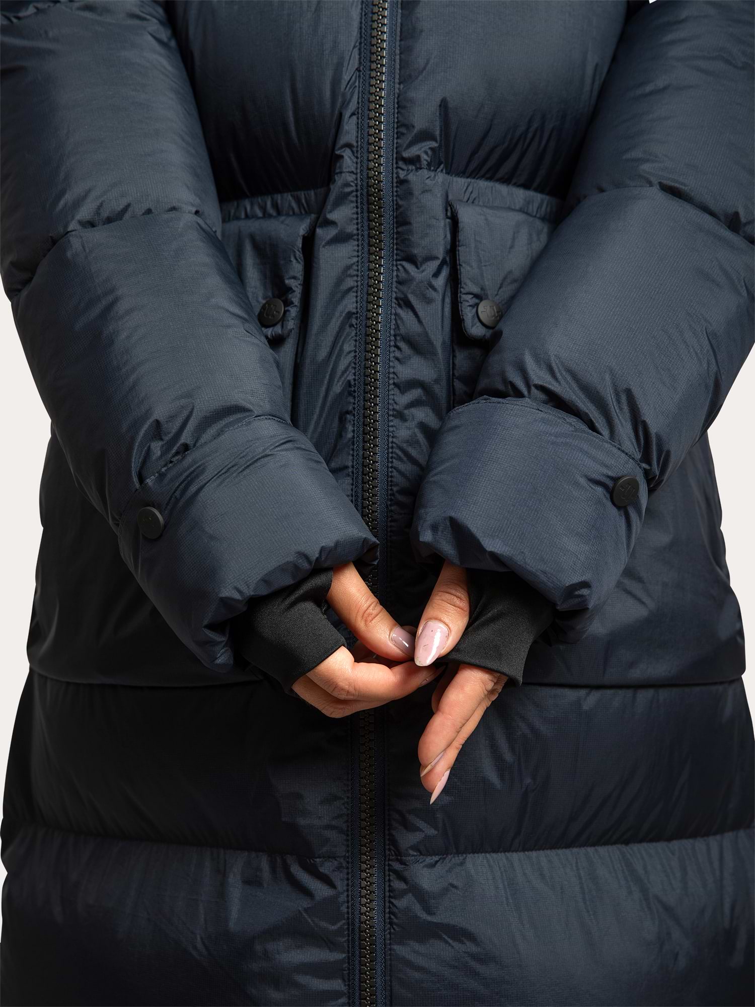 Arctic Puffer Coat Extended Eclipse