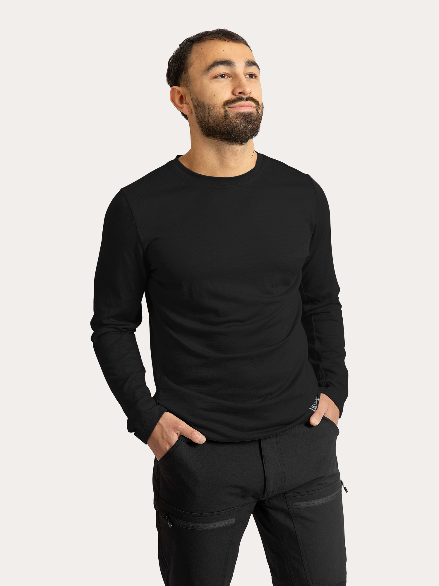 Merino Baselayer Jet Black