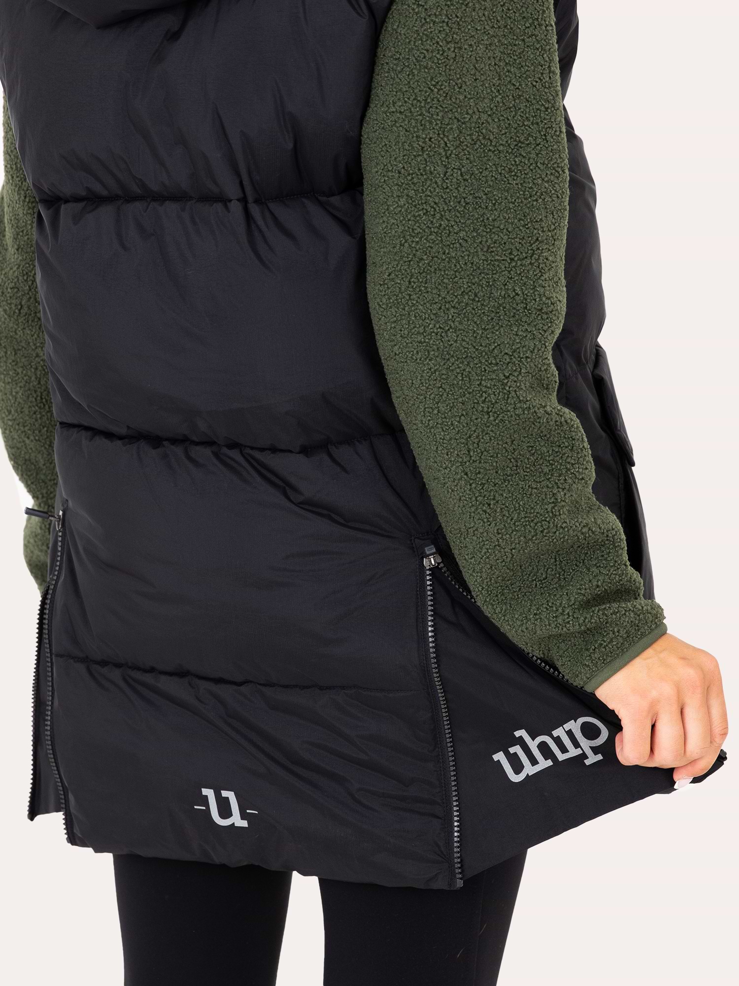 Arctic Puffer Vest Dam | Varm & Rörlig Vinterväst för Ryttare