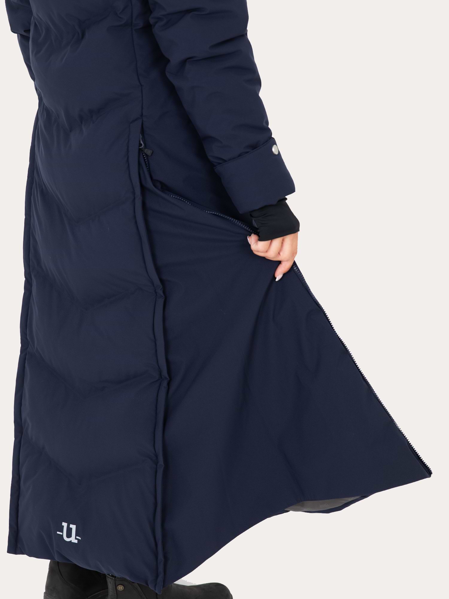 Frost Coat Extended Navy
