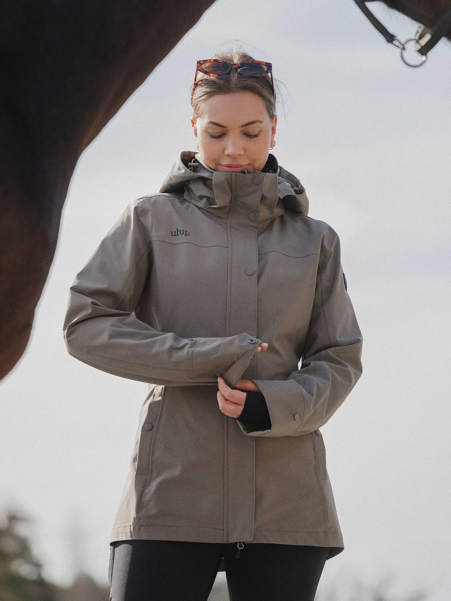 Hailey Jacket Smokey Olive