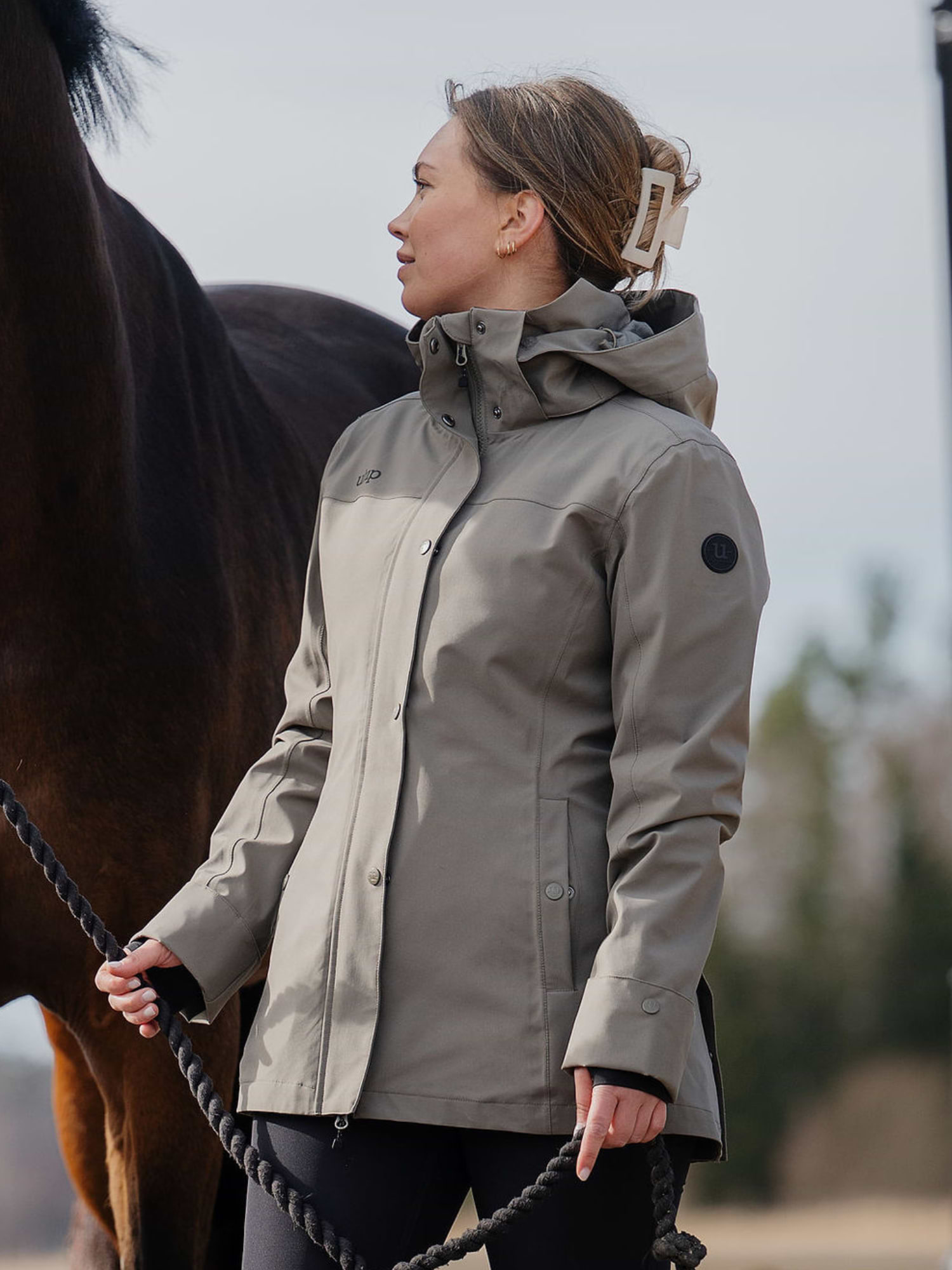 Hailey Jacket Smokey Olive