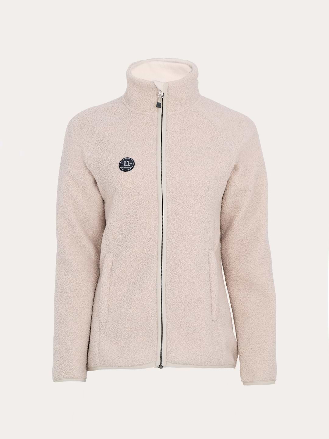 Cozy Pile Full Zip Off White