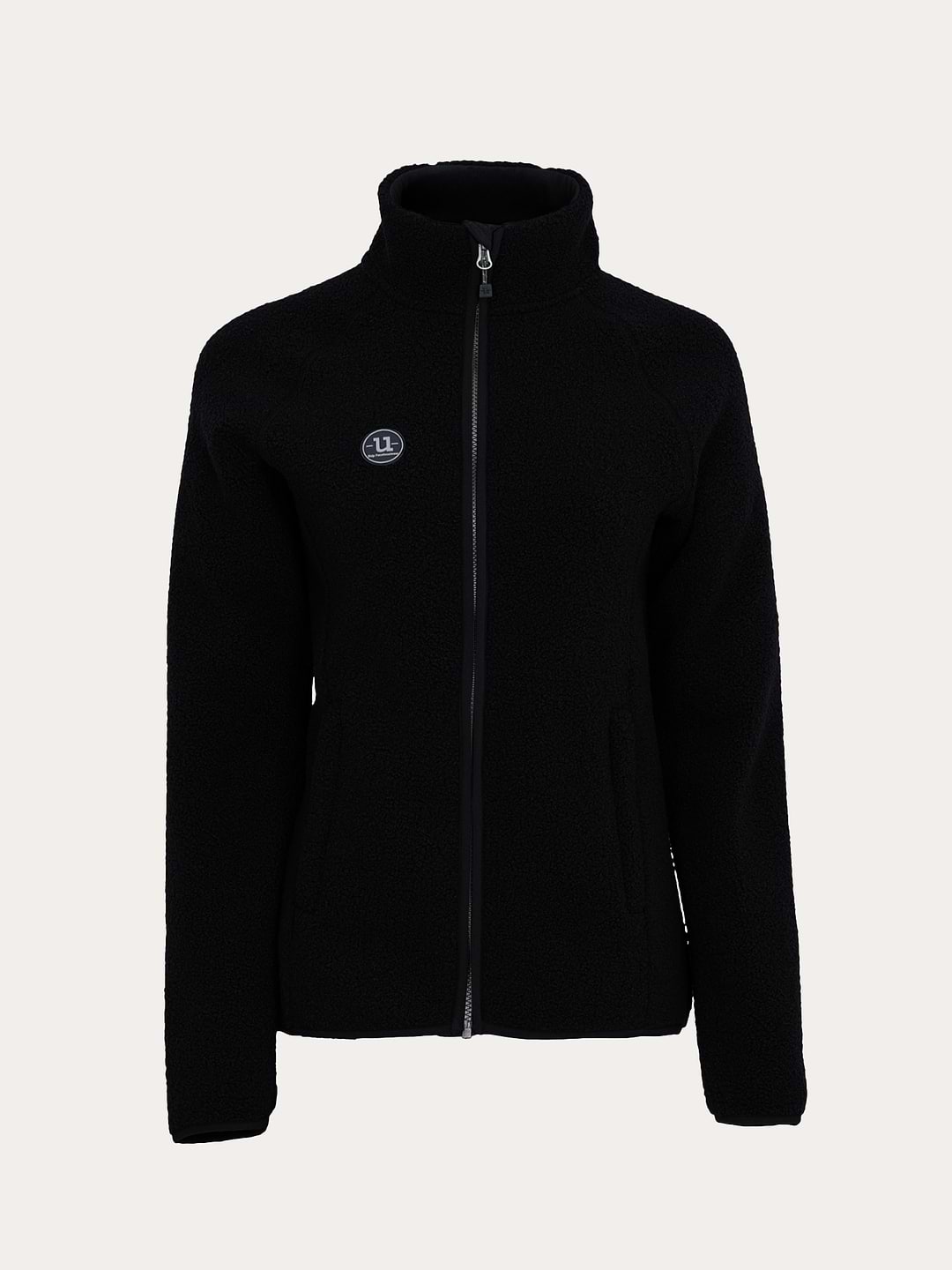 Cozy Pile Full Zip Jet Black